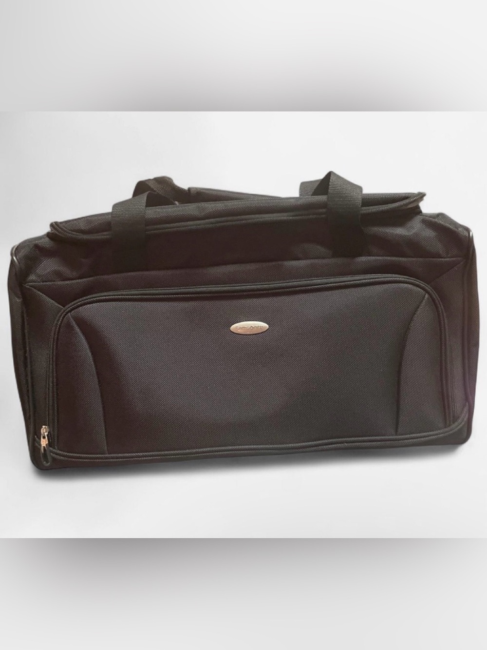 Samsonite Black Travel Duffel with Front Pocket